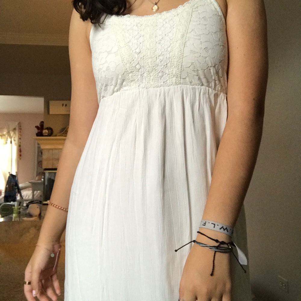 white maxi dress